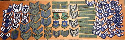 Vietnam - 2000's Vintage USAF Air Force Squadron & Rank Chevron Uniform Patches • $9.99