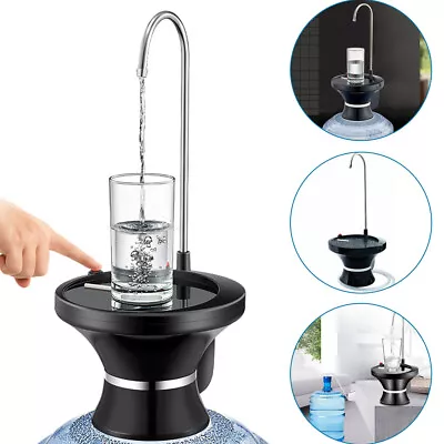 Water Bottle Pump Automatic Universal Electric Switch 5 Gallon USB Jug Dispenser • $28