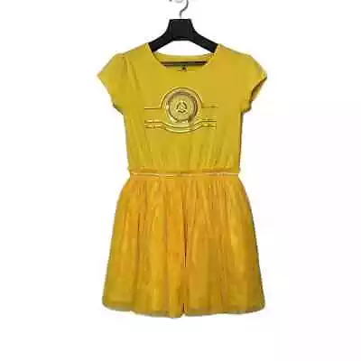 Disney Store Parks C3-PO Tutu Dress Girls Large Yellow Star Wars • $21.85