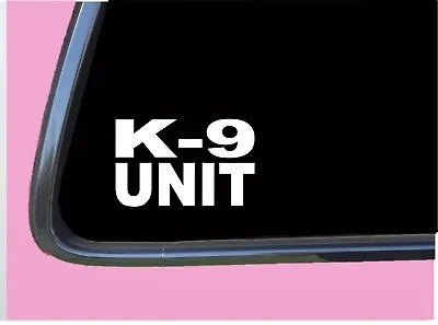 K-9 Unit TP 616 Sticker 8  Decal Police Dog Handler Vest Kennel Malinois Sleeve • $4.24