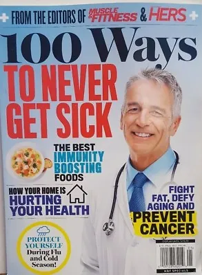 100 Ways To Never Get Sick Muscle & Fitness Hers FREE SHIPPING CB • $14.97