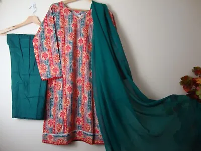 £22 • Buy NEW Bonanza Printed Khaddar Stitched Salwar Kameez 3pc Suit Winter Collection