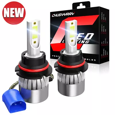 LED Headlight Kit 9007 HB5 White 6k Hi/Low Bulbs For MITSUBISHI Lancer 2002-2007 • $17.99