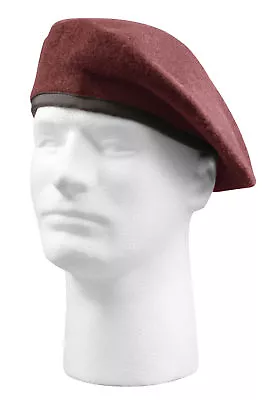 Military US Army Pre-Shaved Inspection Ready No Flash Wool Beret 4949 Rothco • $20.99