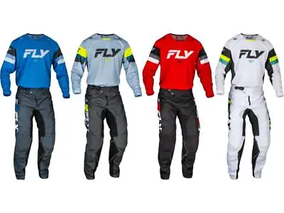 Fly Racing Kinetic Prix Jersey & Pant Combo Set MX/ATV Dirt Bike Riding Gear '24 • $169.90