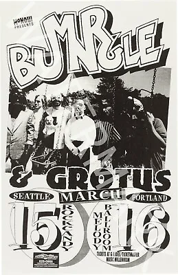 Mr Bungle - Grotus - 1990s Vintage Music Poster • $25.87
