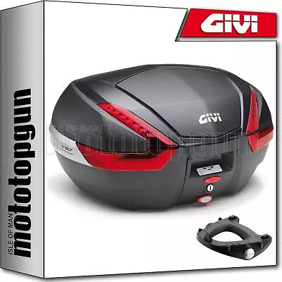 Givi V47nn Top Case + Rear Rack Kawasaki Versys 650 2010 10 2011 11 2012 12 • £274.08