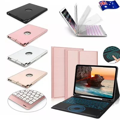 For IPad 5/6/7/8/9/10th Gen Pro11 Air 1/2/3/4 Backlight Bluetooth Keyboard Case  • $62.99