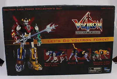DU Toynami VOLTRON LION FORCE COLLECTOR'S SET Action Figure Box 2008 • $249.95