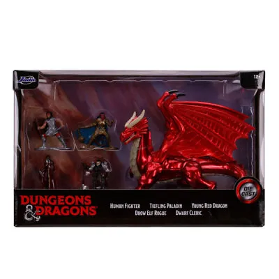 $51.95 • Buy Dungeons & Dragons: Metal Die Cast Figure Deluxe Pack