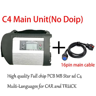 MB Star SD Connect C4 Compact Diagnosis Programming Tool WiFi Fit For Mercedes • $410