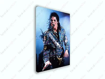 Michael Jackson Pop Singer Legend Painting Canvas Print Art Home Decor Wall • $116.37
