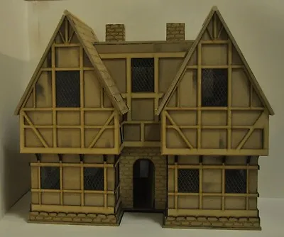 £80 • Buy Wooden Made-to-order Tudor Dolls House / Satetly Home. Assembly Required