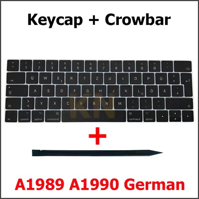 New German Keyboard Key Cap For Macbook Pro 13  15 A1989 A1990 Keycap 2018 2019 • $14.80