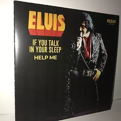 ELVIS PRESLEY IF YOU TALK IN YOUR SLEEP UK (sleeve Cover Only) • £8.50