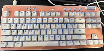 Logitech G713 TKL Aurora Collection Mechanical Gaming Keyboard - PINK  English • $150