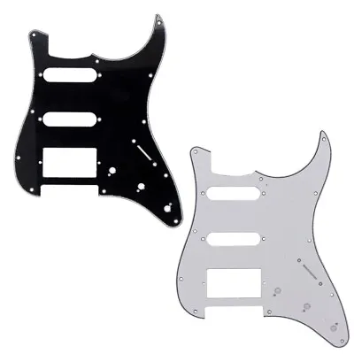 £9.86 • Buy New 3 Ply HSS Scratchplate Pickguard For Strat SQ Electric Guitars 11 Holes