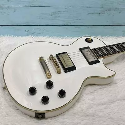 Epiphone Electric Guitar Les Paul Custom White Used Product Shipping From Japan • $599.99