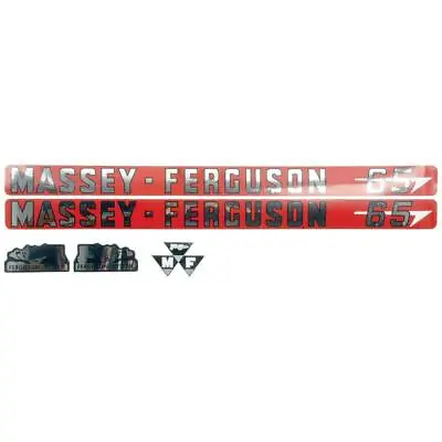 Fits Massey Ferguson 65 Hood Decal Set • $35.99