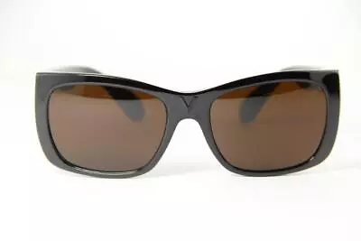 Vintage Vuarnet 087 Black Sunglasses PX5000 Dark Brown Lens • $103.20