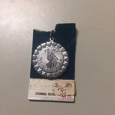 Vintage 1960s Griffith Sterling Maid Of Honor Charm NOS • $30