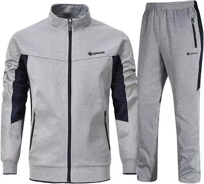 Men's Tracksuits Outfits Set 2 Piece Jogging Suits Warm Up Sweatsuits Track Suit • $96.65
