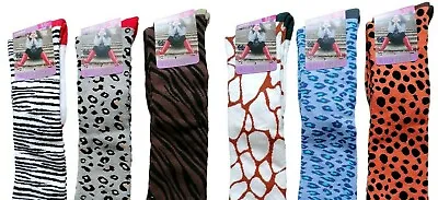 £4.49 • Buy Ladies Welly Socks Knee Length Animal Print Wellington Walking Hiking Festival
