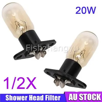 1/2PK Microwave Oven Lamp Light Globe Bulb 20WATT For SAMSUNG LG SHARP PANASONIC • $15.16