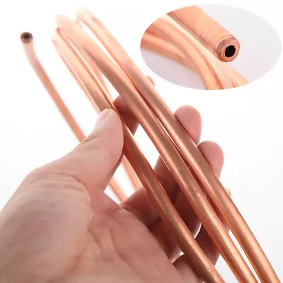 OD 2~19mm Soft Copper Tube Coil Pancake Pipe Air Conditioning Refrigeration Pipe • $10.71