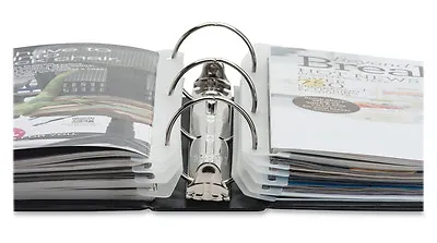 3 Sets Of 12 Baumgartens Magazine Holders/Protectors For 3-Ring Binders • $25