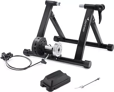 Sportneer Bike Trainer Stand Indoor Riding - Magnetic Stationary Stand  • $49.99