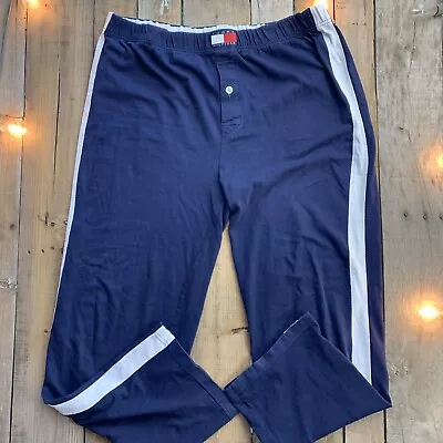 Tommy Hilfiger Blue White Stripe Mens Lounge Pants Size • $13.99