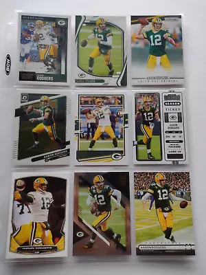 Green Bay Packers' AARON RODGERS (18) Football Card Lot/Nr Mint/NO DUPS! • $5.99