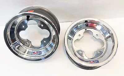 DWT A5 10  10x5 3+2 Front Aluminum Wheels Rims Polished YFZ450 Banshee Raptor  • $179.95