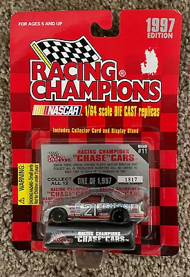 1997 Michael Waltrip #21 Citgo Chrome Chase 1/64 Racing Champions Nascar Diecast • $5.99