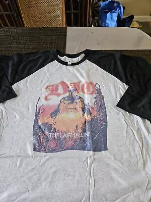 Dio Last In Line Tour Repro Shirt • $25