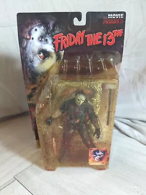 Movie Maniacs Friday The 13th Jason Voorhees Action Figure Bloody McFarlane Toys • $29.89