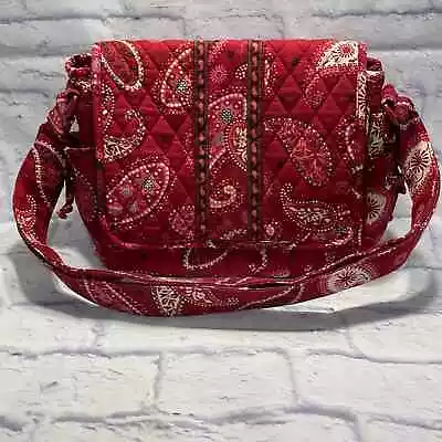 Vera Bradley Mesa Red Snap Shoulder Bag • $21