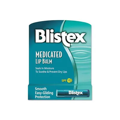 New Blistex 30117 Medicated Lip Balm 0.15 OZ • $7.29