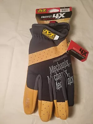 NEW Mechanix Wear Material 4X M-Pact WORK GLOVES - SIZE L Black/Tan • $15