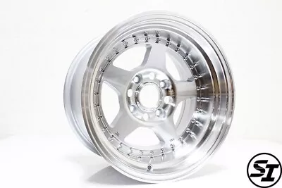 Rota Kyusha Wheels Polish 15x9 -15 4x114.3 For 240sx S13 Ae86 Datsun 280z 260z • $780