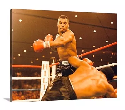 Mike Tyson Canvas 16x20 Print Picture Wall Fine Art  More Sizes Avail Boxing Gym • $39.99