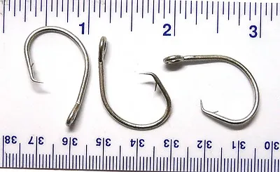 50 GT 39965 Corrosion Resistant Steel Circle Fish Fishing Hooks Size 8/0 • $10.99