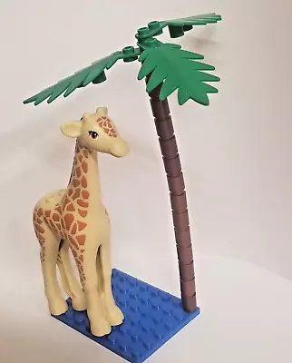 LEGO Tall Giraffe Set Includes Jungle Palm Tree Minifigure Friends Animal Wild • $42.47