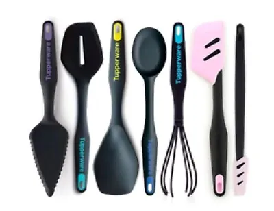 $35 • Buy Tupperware KP Utensil Kitchen Tools Spoon Spatula Masher Beater Whisk DIY  New