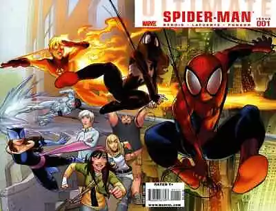 Ultimate Spider-man #001 Wraparound Cover VFN (2009) Marvel Comics • £4