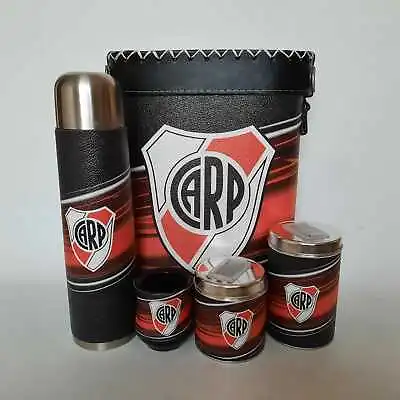 Brand River Plate New Set Yerba Mate Kit Containers Gourd Bombilla Thermos Bag  • $69.90