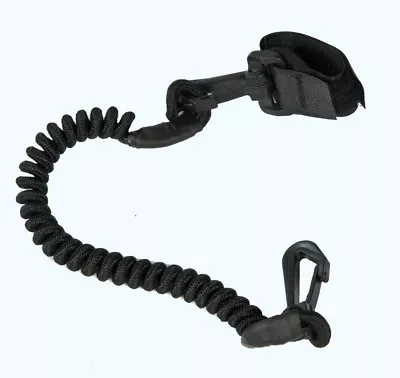 Coiled Kayak Paddle Leash Sit On Top Angler Fishing Rod Holder Surf Zone • $14.95