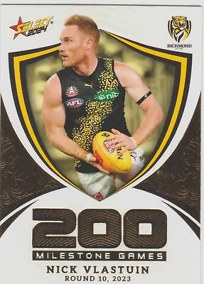 Select 2024 NICK VLASTUIN - Milestone Card • $3.75