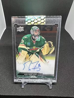 2022-23 Upper Deck Clear Cut Marc-Andre Fleury Auto Minnesota Wild • $145.83